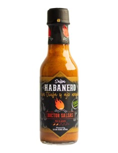 Salsa Habanero con trufa y ajo negro de Doctor Salsas